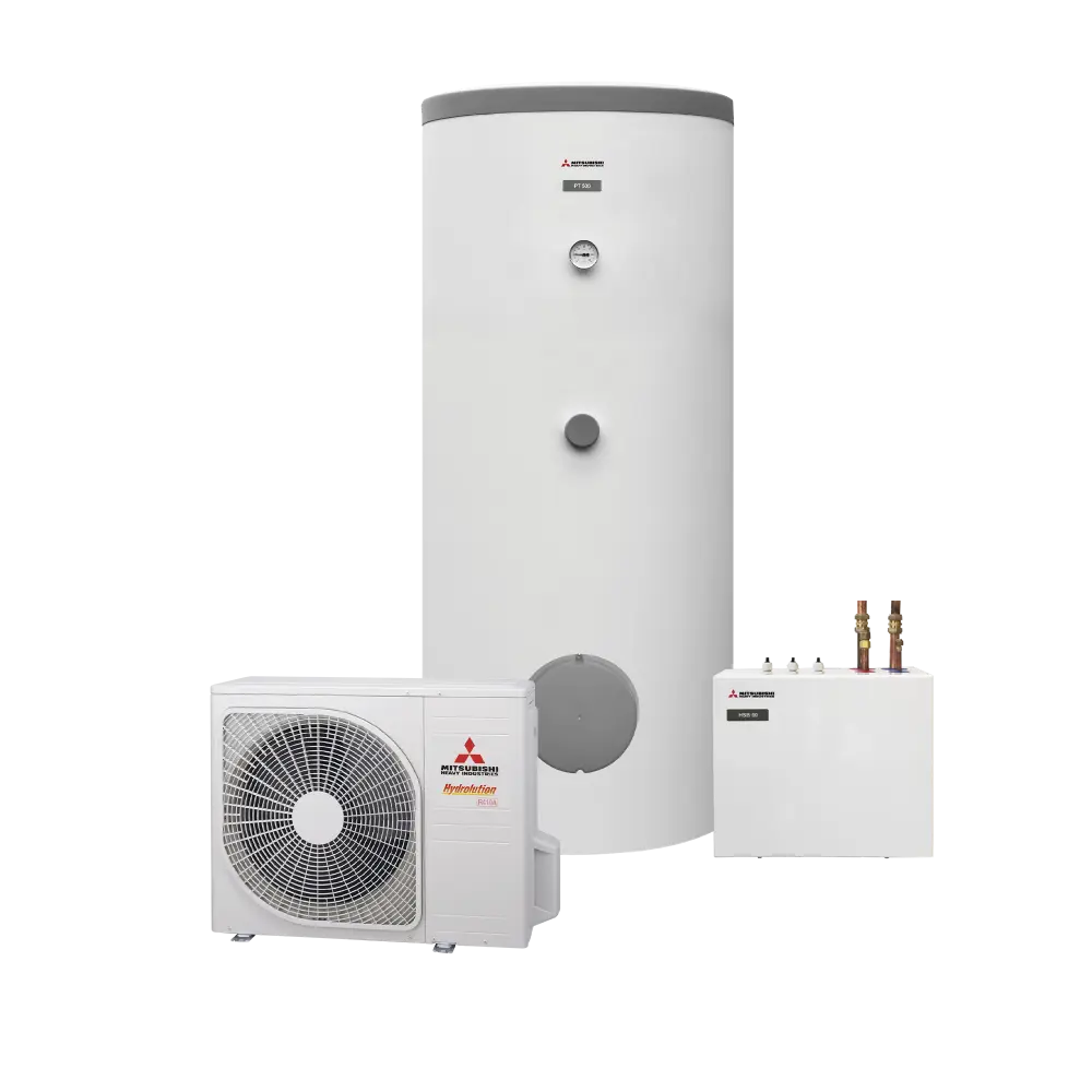 Profesional instalando un sistema de aerotermia en Santander, mostrando la tecnología avanzada para soluciones de calefacción y refrigeración sostenibles.