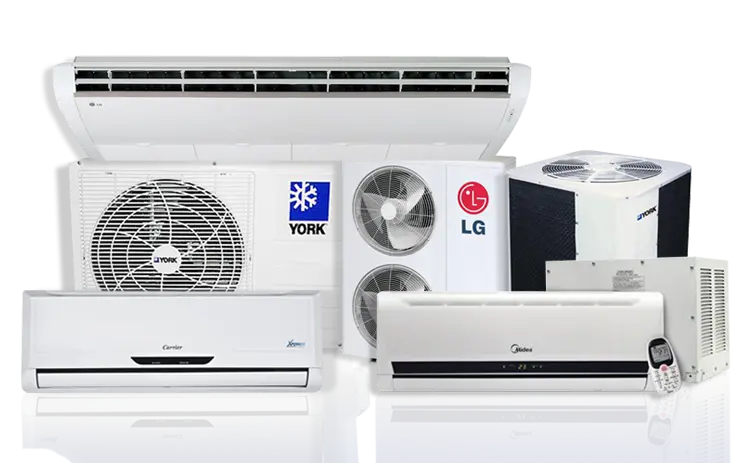 Técnico especializado reparando un aire acondicionado en Santander, mostrando profesionalismo y dedicación para mantener su equipo en perfecto estado.